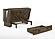 Big Sky Queen Murphy Cabinet Bed Wildwood Brown by Night & Day Furniture