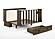 Big Sky Queen Murphy Cabinet Bed Wildwood Brown by Night & Day Furniture