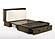 Big Sky Queen Murphy Cabinet Bed Wildwood Brown by Night & Day Furniture