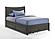 Blackpepper Stonewash Platform Bed by Night & Day Furniture
