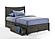 Blackpepper Stonewash Platform Bed by Night & Day Furniture