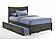 Blackpepper Stonewash Platform Bed by Night & Day Furniture