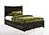 Blackpepper Dark Chocolate Platform Bed by Night & Day Furniture