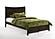 Blackpepper Dark Chocolate Platform Bed by Night & Day Furniture