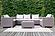Bristol Reversible Grey Cream Marble Swirl Rug by Kalora