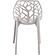 Modern Cornelia Dining Chair, Set of 2, Solid Grey by LeisureMod
