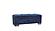 Armada Lounge Sectional Ottoman 4 Microfiber Blue by Casamode