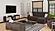 Armada X Lounge Sectional Ottoman 308 Brown/Brown by Casamode