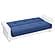 Avalon Upholstered Convertible Sofabed w/Storage, Sky Blue by Casamode