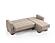 Barato Fabric Convertible Lounge Sectional w/Storage - Brown by Casamode