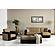 Harmony Upholstered Convertible Sectional w/Storage - Brown-PU by Casamode