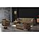 Harmony Upholstered Convertible Sectional w/Storage - Brown by Casamode