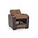 Maya Convertible Armchair w/Storage - Brown by Casamode