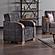 Saphire Convertible Armchair w/Storage - Brown by Casamode