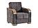 Saphire Convertible Armchair w/Storage - Gray by Casamode