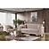 Zebra Upholstered Modern Accent Chair - Beige Luna 21 by Casamode