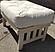 Amish Mission Ottoman Frame (Loveseat Size) by Comfort Pure