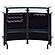 Keystone Glass Top Bar Unit Black by Coaster