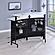Keystone Glass Top Bar Unit Black by Coaster