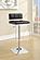 Alameda Adjustable Bar Stool Chrome and Black by Coaster