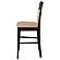 Gabriel Upholstered Counter Height Stools w/Upholstered Back Cappuccino and Beige (Set of 2) by Coaster