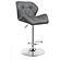 Berrington Adjustable Bar Stools Chrome and Grey (Set of 2) by Coaster