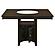 Gabriel Square Counter Height Dining Table Cappuccino by Coaster