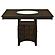Gabriel Square Counter Height Dining Table Cappuccino by Coaster