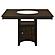 Gabriel 5-piece Square Counter Height Dining Set (Configuration 1) Cappuccino by Coaster