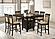 Gabriel 7-piece Square Counter Height Dining Set (Configuration 2) Cappuccino by Coaster