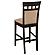 Gabriel 9-piece Square Counter Height Dining Set (Configuration 2) Cappuccino by Coaster
