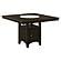 Gabriel Square Counter Height Dining Table Cappuccino by Coaster