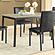 Garza Rectangular Dining Table Black by Coaster