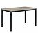 Garza Rectangular Dining Table Black by Coaster