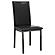 Garza Upholstered Dining Chairs Black (Set of 2) by Coaster