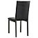 Garza Upholstered Dining Chairs Black (Set of 2) by Coaster