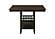 Jaden 5-piece Dining Room Set Espresso and Black by Coaster
