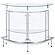 Amarillo 2-tier Bar Unit White and Chrome by Coaster