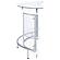 Amarillo 2-tier Bar Unit White and Chrome by Coaster