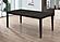 Louise Rectangular Dining Table with Extension Leaf Black by Coaster