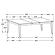 Louise Rectangular Dining Table with Extension Leaf Black by Coaster