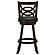 Calecita Swivel Bar Stools w/Upholstered Seat Cappuccino (Set of 2) by Coaster