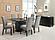Stanton Rectangle Pedestal Dining Table Black by Coaster
