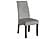 Stanton Rectangular Dining Set w/6 Chairs Black and Grey by Coaster