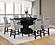 Stanton Square Counter Table Black by Coaster