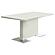 Anges T-shaped Pedestal Dining Table Glossy White by Coaster