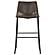 Michelle Armless Bar Stools Two-tone Brown and Black (Set of 2) by Coaster