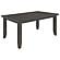 Dalila Rectangular Plank Top Dining Table Dark Grey by Coaster