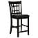 Lavon 5-piece Counter Height Dining Room Set Espresso and Black by Coaster