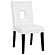 Shannon Open Back Upholstered Dining Chairs White (Set of 2) by Coaster